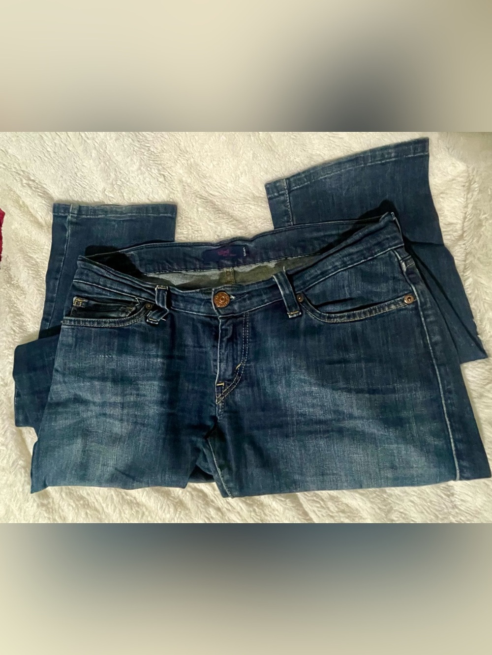 Levi's Women's Dark Indigo Straight Leg Jeans